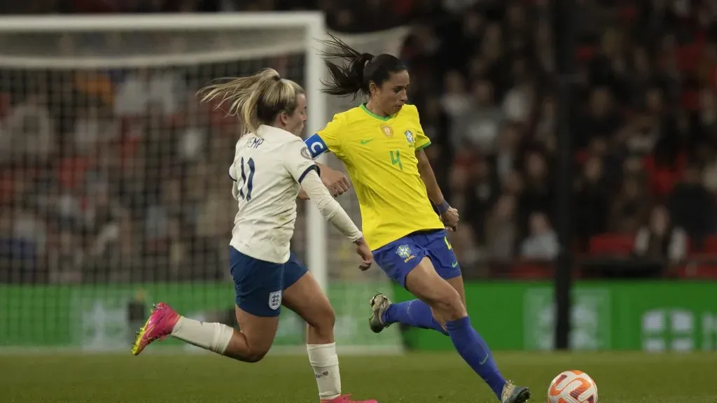 Brasil e Inglaterra na Finalíssima Feminina 2023
