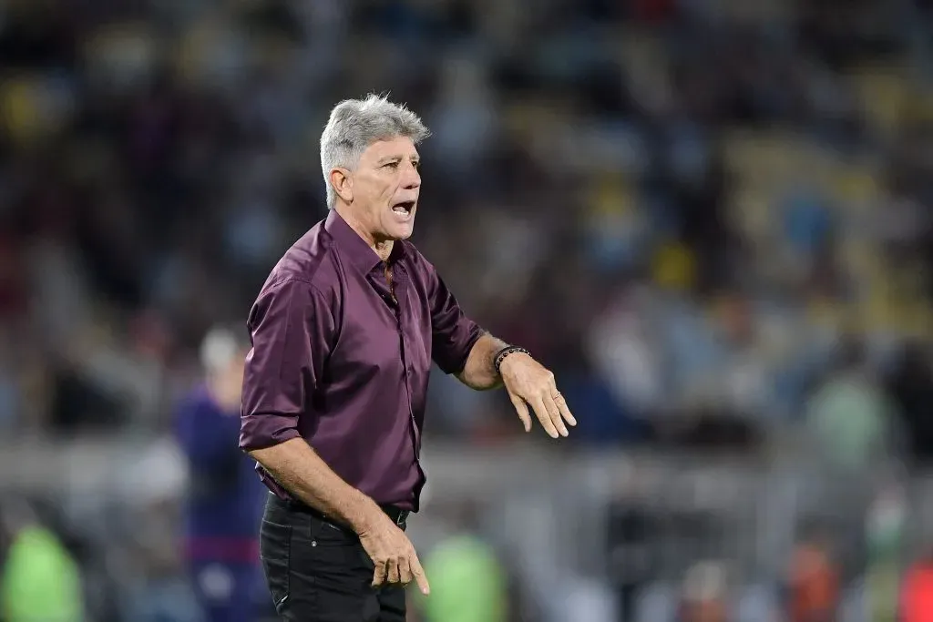 Renato Gaucho tecnico do Fluminense durante partida contra o Corinthians no estadio Maracana pelo campeonato Brasileiro A 2025. Foto: Thiago Ribeiro/AGIF