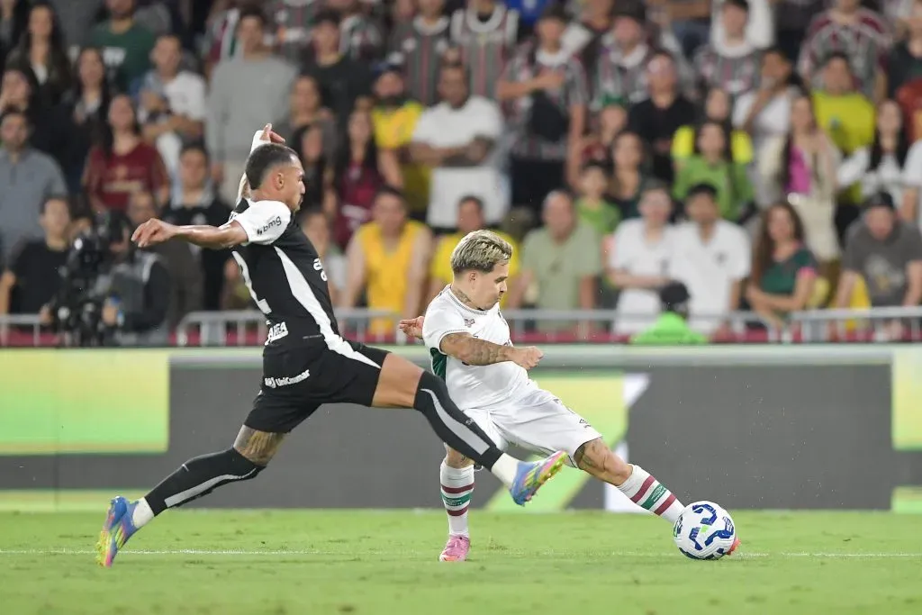 Soteldo não vem agradando a torcida em início pelo Fluminense. Foto: Thiago Ribeiro/AGIF