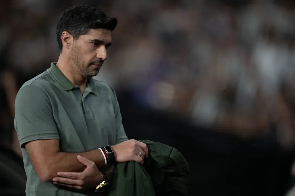 Abel Ferreira acumula números expressivos após vitória do Palmeiras sobre o River, pela Libertadores. Foto: Jorge Rodrigues/AGIF