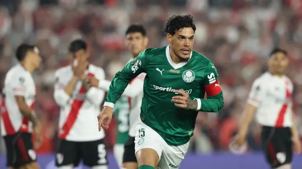 Palmeiras venceu o River Plate e Gustavo Gómez marcou um dos gols da equipe. Foto: Cesar Greco/Palmeiras