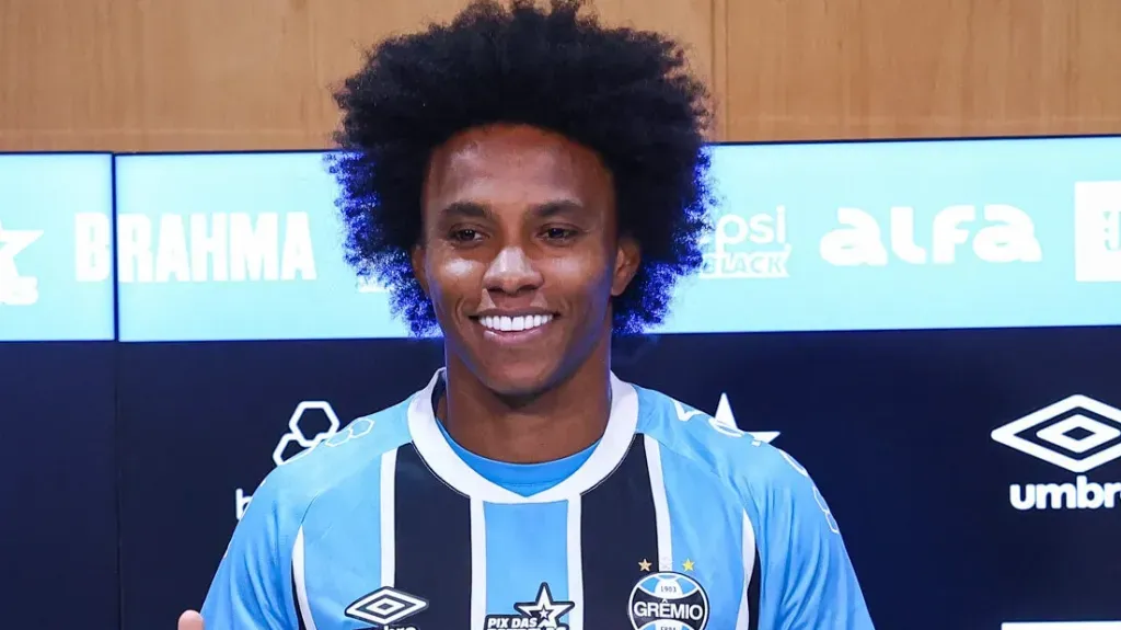 Willian, meia do Grêmio, ex-Corinthians