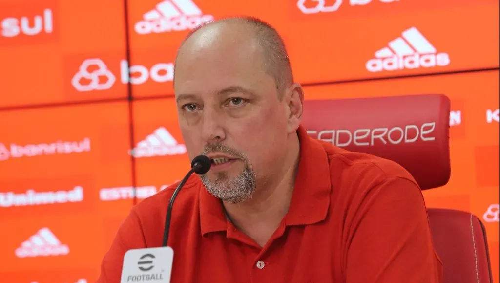 Alessandro Barcellos tem trabalho criticado no Internacional – Foto Ricardo Duarte/Internacional