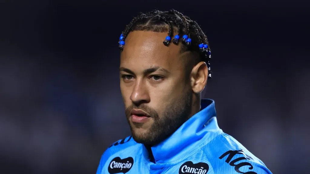 Neymar, jogador do Santos. Foto: Marcello Zambrana/AGIF.