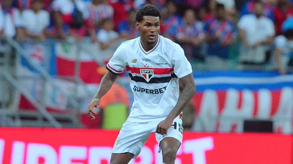 Lucas Ferreira foi um dos jovens promovidos por Zuba no SPFC. Foto: Walmir Cirne/AGIF