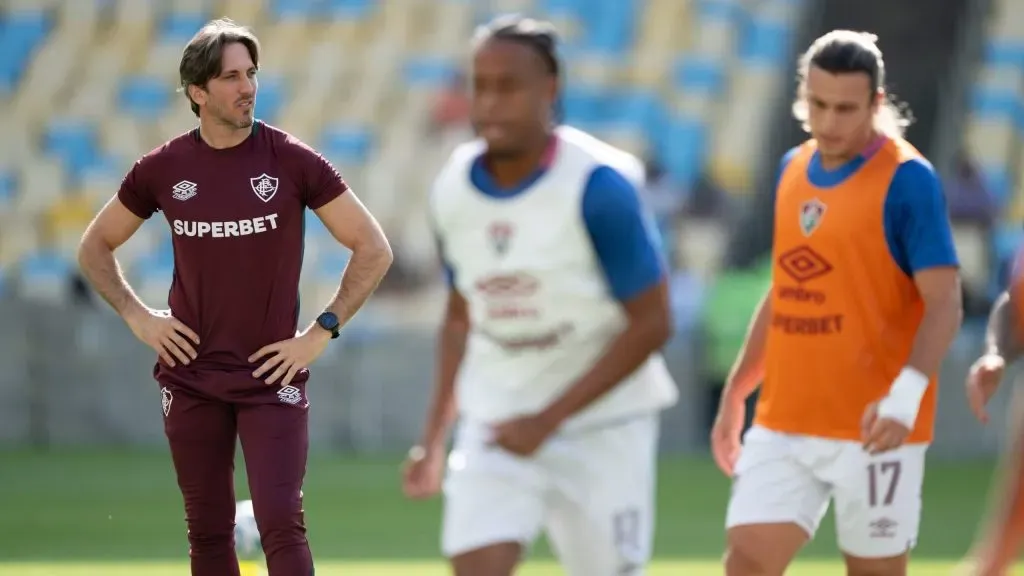 Zubeldía realiza estreia com vitória no Fluminense – Foto: Jorge Rodrigues/AGIF