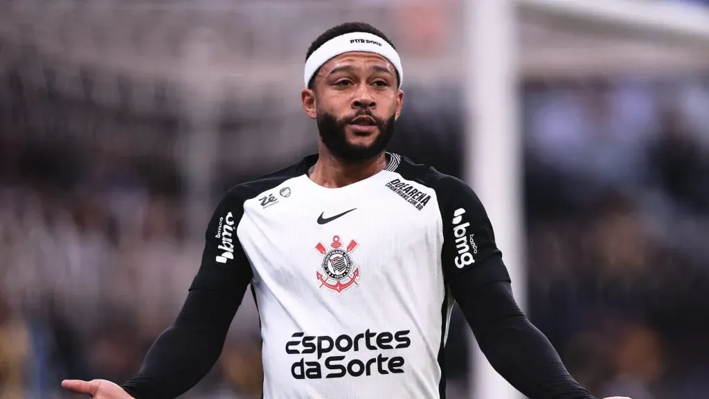 Memphis Depay Corinthians. Foto: Ettore Chiereguini/AGIF