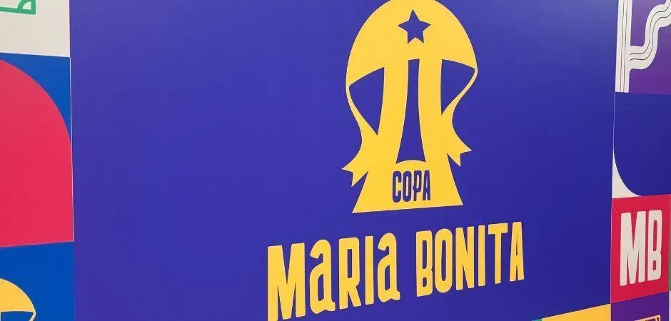 Logo da Copa Maria Bonita de 2025 no futebol feminino