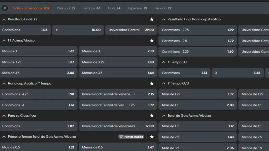 A Esportiva bet oferece uma grande variedade de mercados de futebol