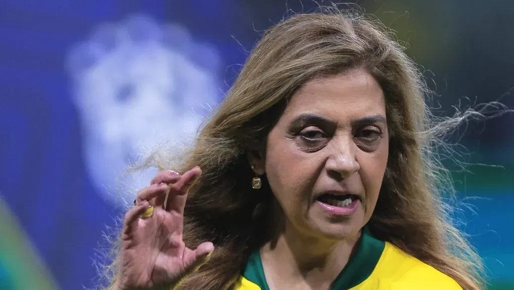 Foto: Ettore Chiereguini/AGIF – Leila, presidente do Palmeiras, criticou muita a postura do CRF.