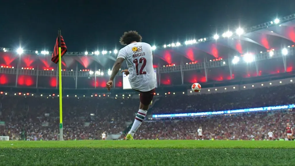 Marcelo em campo pelo Fluminense. Foto: Thiago Ribeiro/AGIF