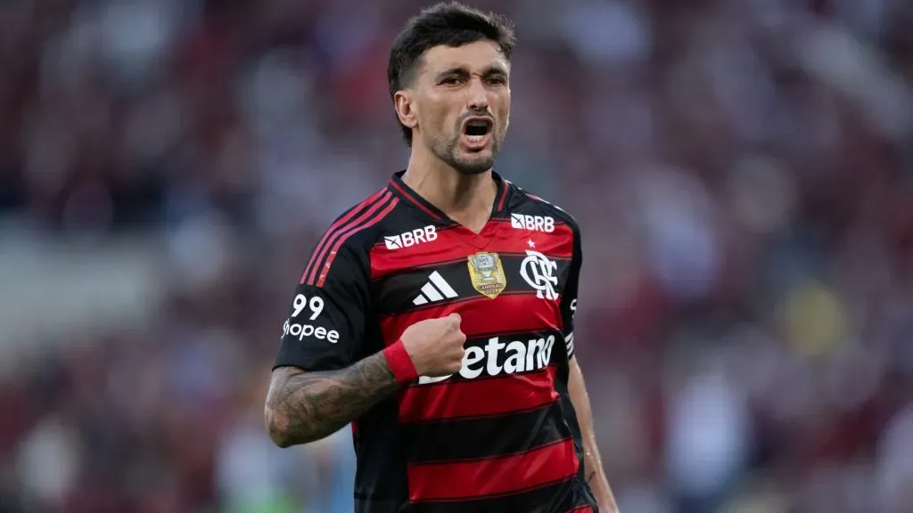 Arrascaeta é o principal nome do Flamengo no Campeonato Brasileiro – Foto: Jorge Rodrigues/AGIF