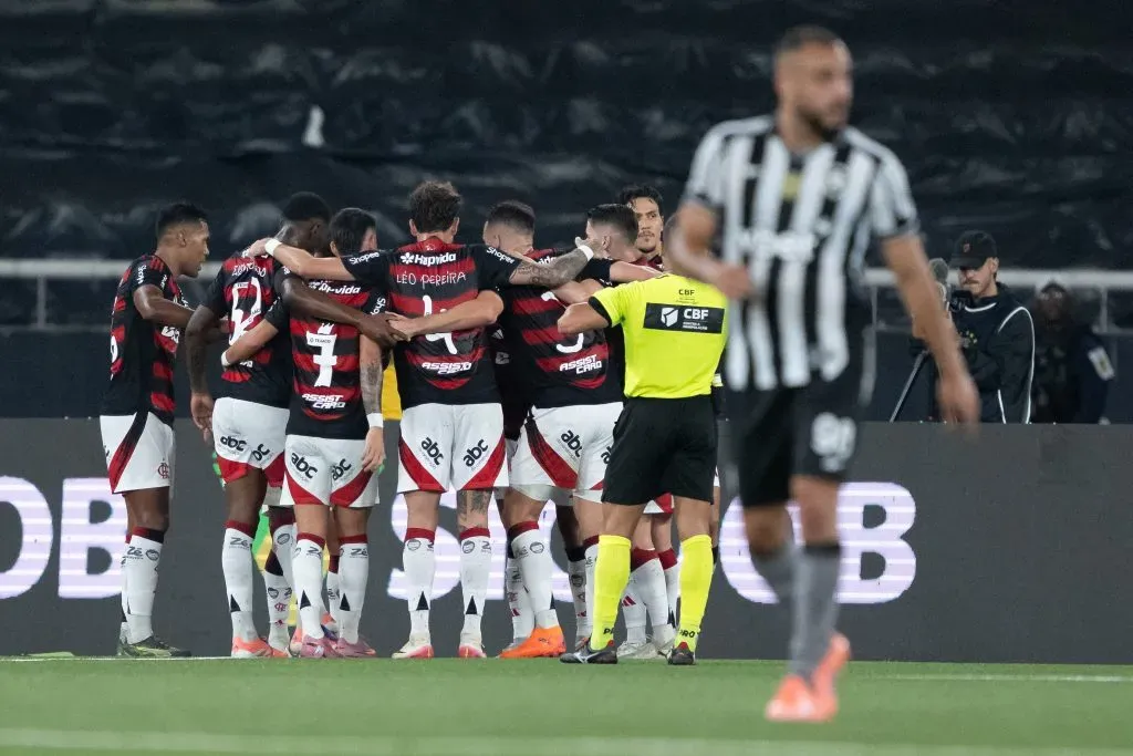 Botafogo x Flamengo. Foto: Jorge Rodrigues/AGIF