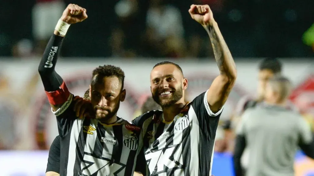 Santos venceu o jogo do Barradão por 1 a 0. Foto: Jhony Pinho/AGIF