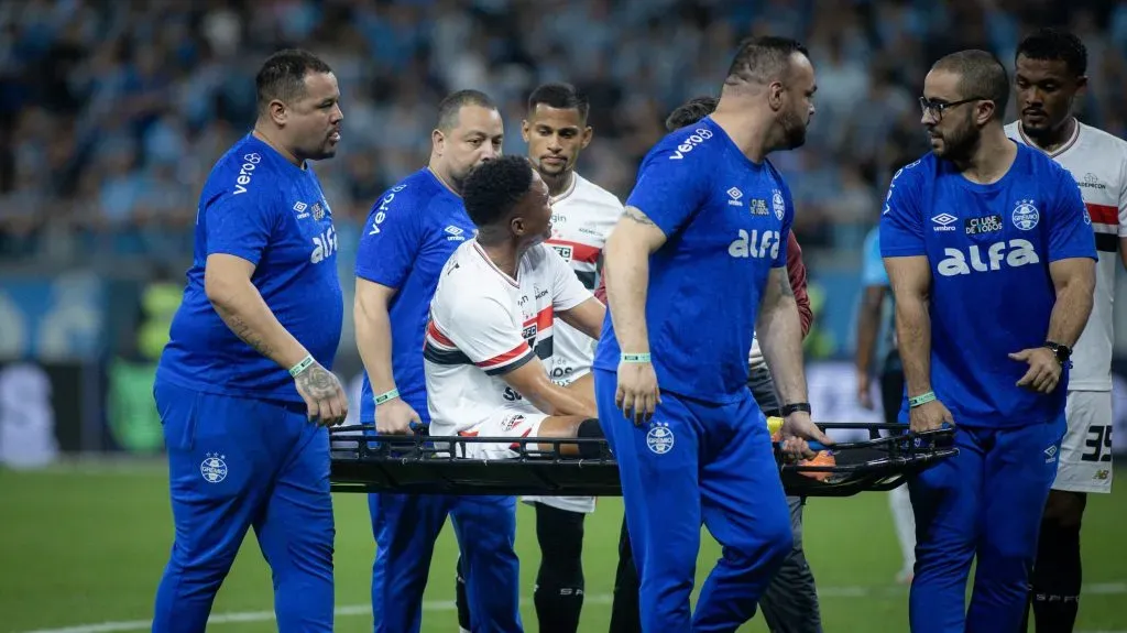 Wendell no São Paulo. Foto: Maxi Franzoi/AGIF