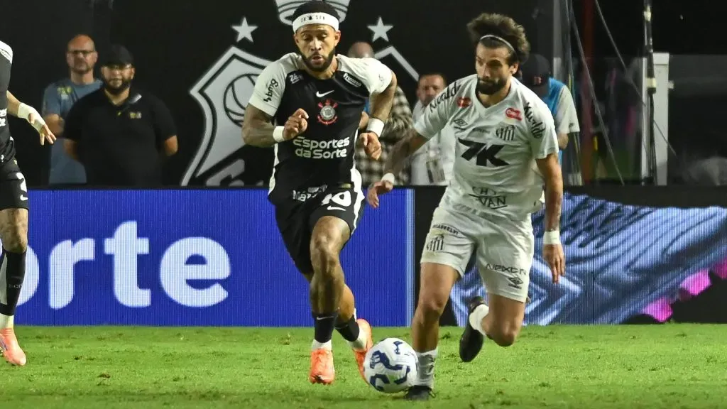 Santos x Corinthians - Foto: Jota Erre/AGIF.