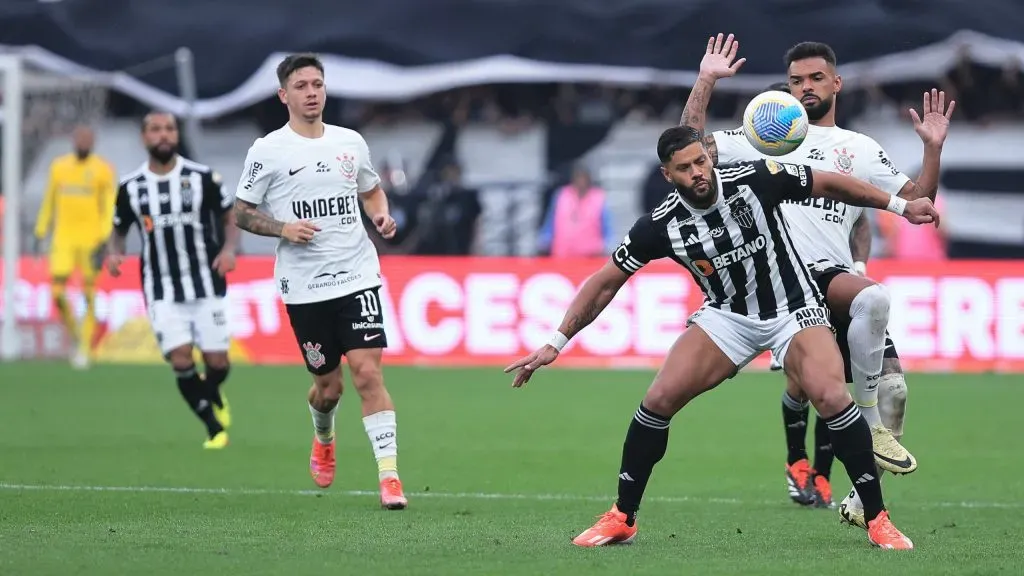 Corinthians x Atlético-MG. Foto: Ettore Chiereguini/AGIF