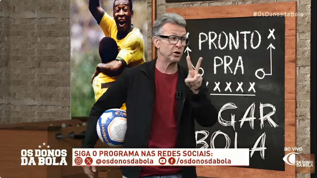 Craque Neto, apresentador. Foto: Reprodução/ YouTube Os Donos da Bola