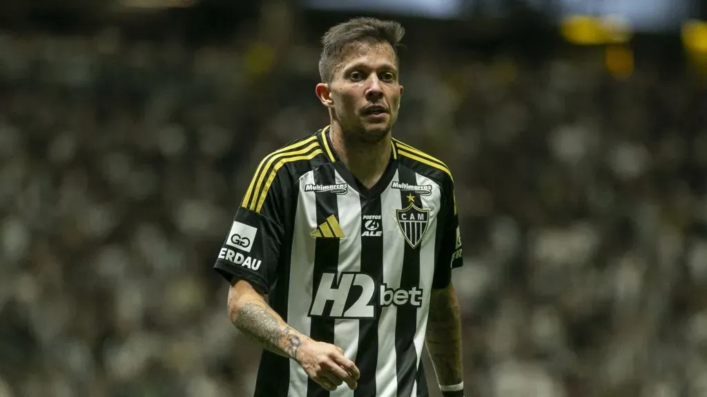 Bernard pelo Atlético-MG. Foto: Fernando Moreno/AGIF