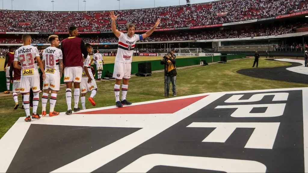 Lugano sempre honrou o Tricolor, dentro e fora de campo – .Foto: Marcello Zambrana/AGIF