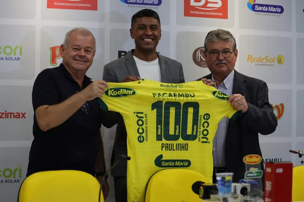 Paulinho vem fazendo um trabalho invejável no Mirassol - Foto: Pedro Zacchi/AGIF