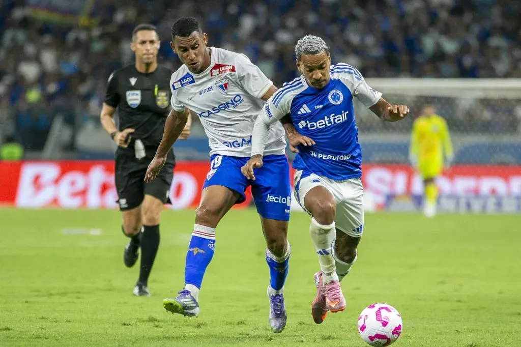 Cruzeiro venceu o Fortaleza na última rodada do Brasileirão. Foto: Fernando Moreno/AGIF
