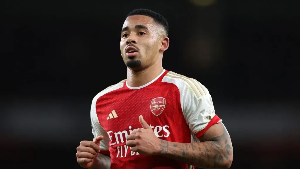 Gabriel Jesus quer ficar no Arsenal - Photo by Catherine Ivill/Getty Images.