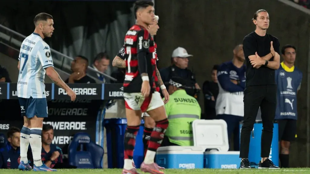 Flamengo busca chegar a mais uma final de Libertadores na história – Foto: Jorge Rodrigues/AGIF