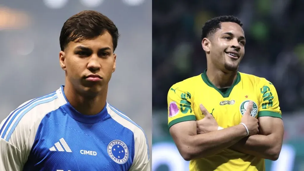 Roque supera ritmo de Kaio Jorge e transforma disputa pela artilharia em contagem regressiva — Foto Marcello Zambrana e Gilson LoboAGIF