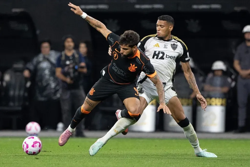 Corinthians venceu o Atlético-MG na última rodada, na Neo Química Arena. Foto: Joisel Amaral/AGIF