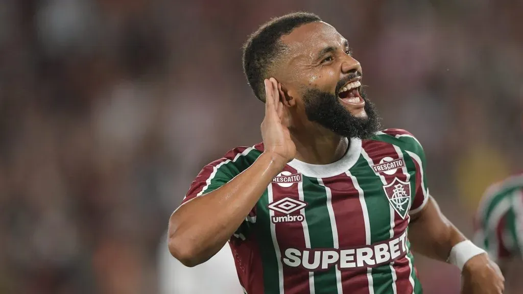 Samuel Xavier marcou pelo Fluminense. Foto: Thiago Ribeiro/AGIF