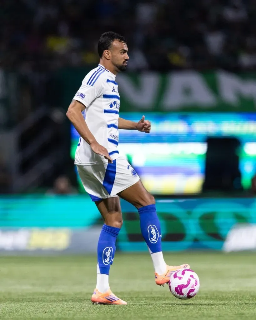 Fabrício Bruno durante Palmeiras x Cruzeiro – Foto: Caíque Coufal / Cruzeiro