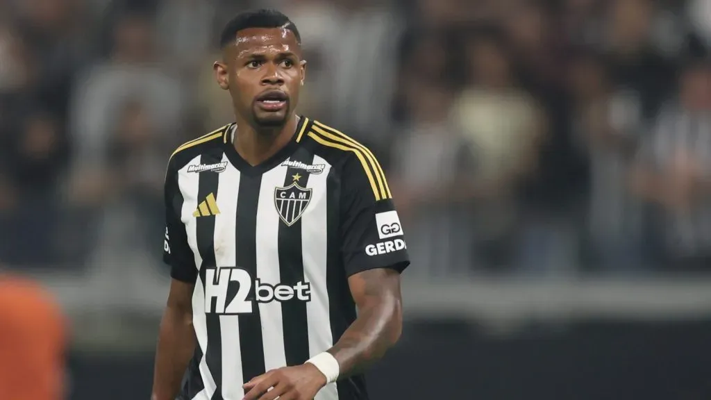 Júnior Santos teve temporada abaixo do esperado no Galo. Foto: Gilson Lobo/AGIF