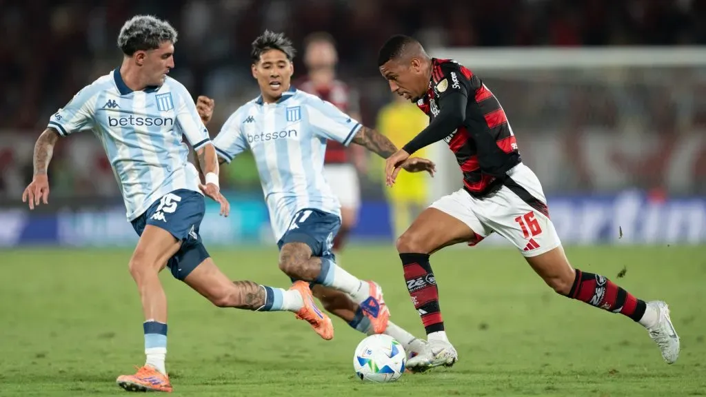 Racing x Flamengo decidem uma vaga na final da Copa Libertadores 2025. Foto: Jorge Rodrigues/AGIF