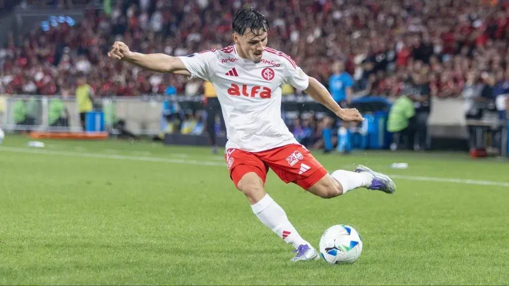 Bernabei pelo Internacional. Foto: Lucas Gabriel Cardoso/AGIF