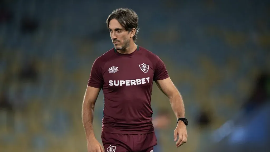 Zubeldia no Fluminense. Foto: Jorge Rodrigues/AGIF