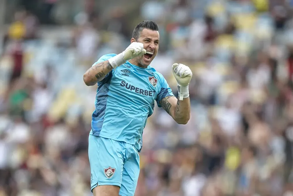 Fábio foi campeão da Libertadores pelo Fluminense. Foto: Thiago Ribeiro/AGIF