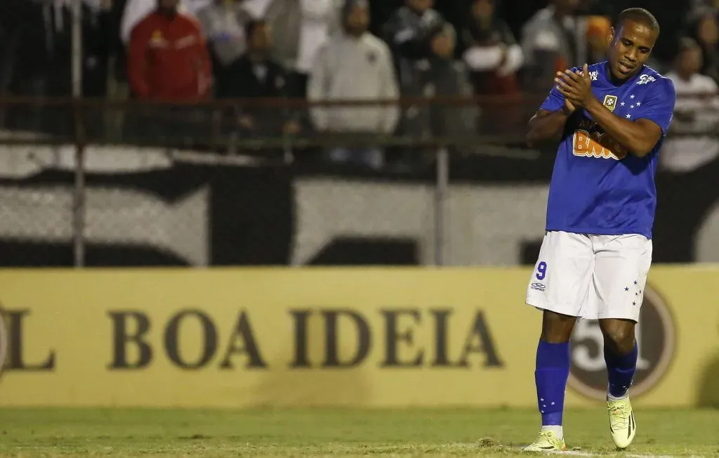 Borges durante passagem pelo Cruzeiro. Foto: Miguel Schincariol/Getty Images