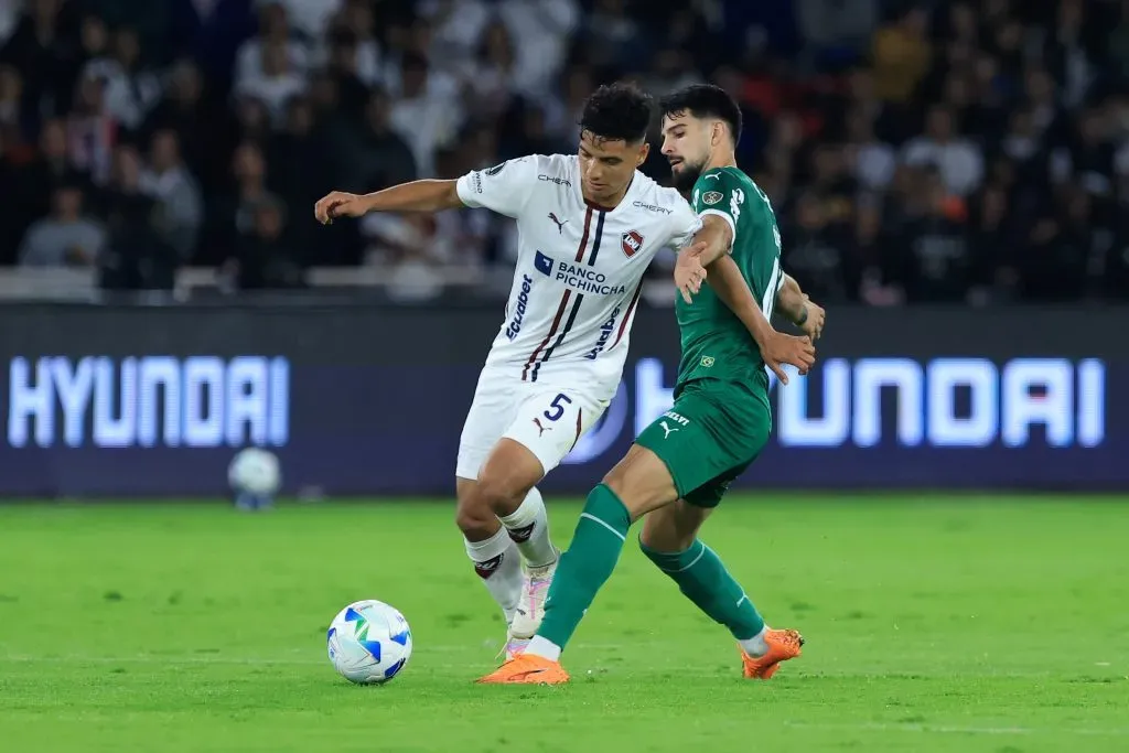 Palmeiras perdeu o jogo de ida contra a LDU por 3 a 0. Franklin Jacome/Getty Images