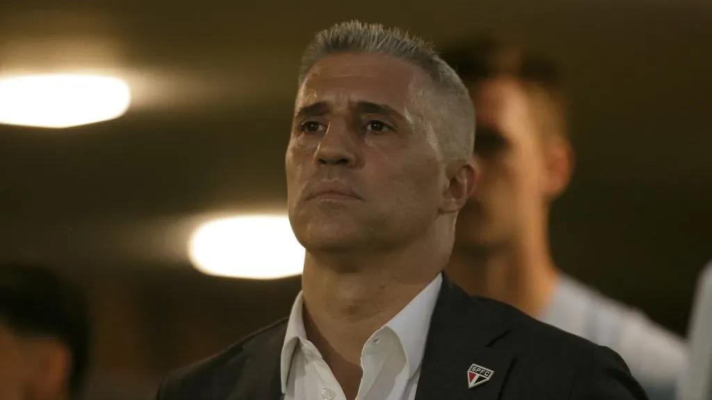 Crespo no São Paulo. Foto: Vinicius Silva/AGIF