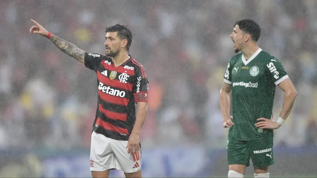 Flamengo e Palmeiras disputam a final da Libertadores – Foto: Thiago Ribeiro/AGIF
