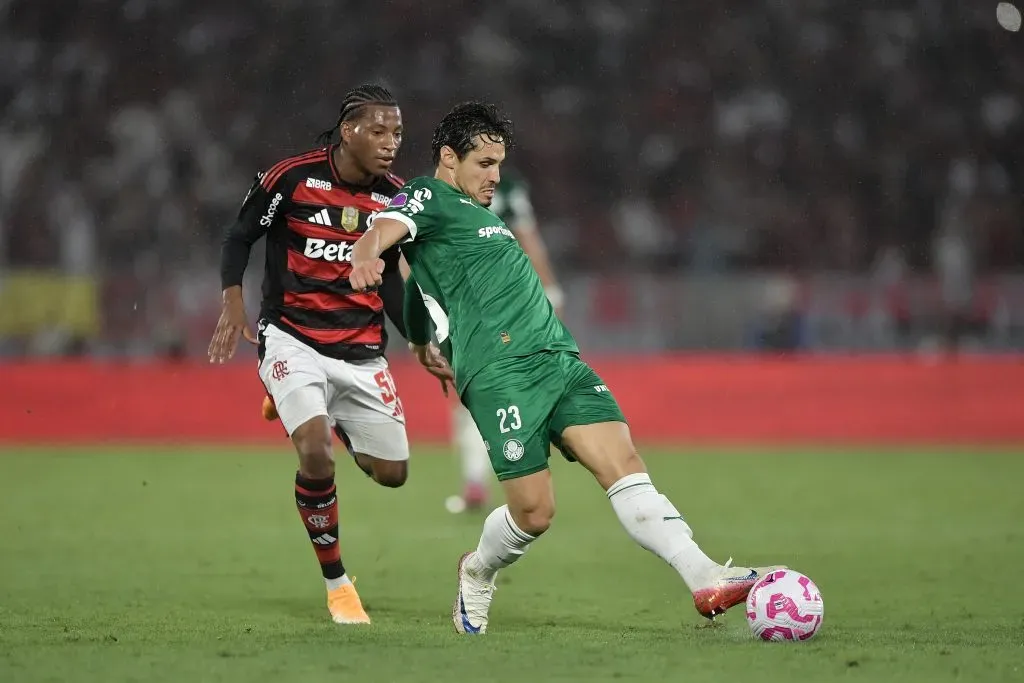 Flamengo e Palmeiras vão medir forças na final - Foto: Thiago Ribeiro/AGIF.