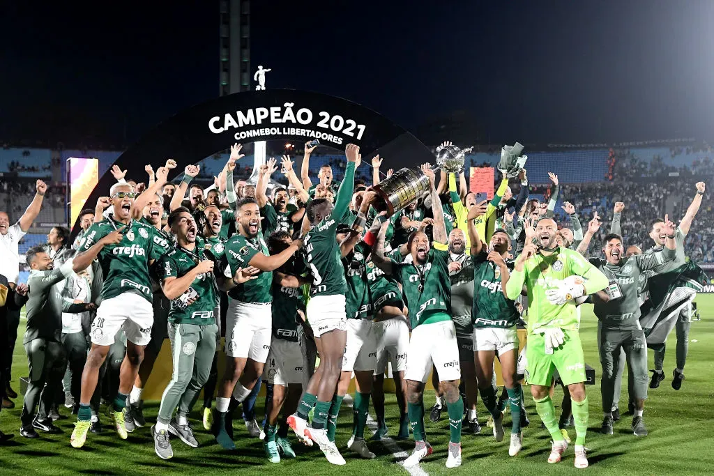 Palmeiras venceu a última final que as equipes se enfrentaram. Foto: Agencia Gamba/Getty Images)