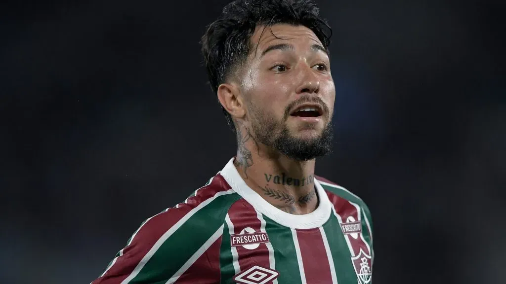 RJ – RIO DE JANEIRO – 29/10/2025 – BRASILEIRO A 2025, FLUMINENSE X CEARA – Lucho Acosta jogador do Fluminense durante partida contra o Ceara no estadio Maracana pelo campeonato Brasileiro A 2025. Foto: Thiago Ribeiro/AGIF
