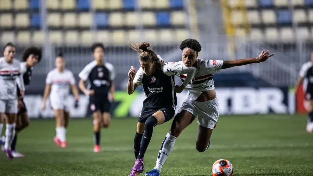 Corinthians e São Paulo no Paulistão Feminino 2025