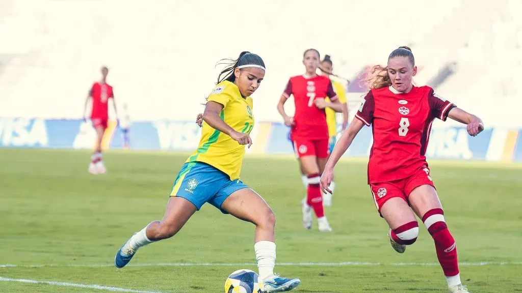 Brasil e Canadá em duelo das quartas de final do Mundial Feminino Sub-17