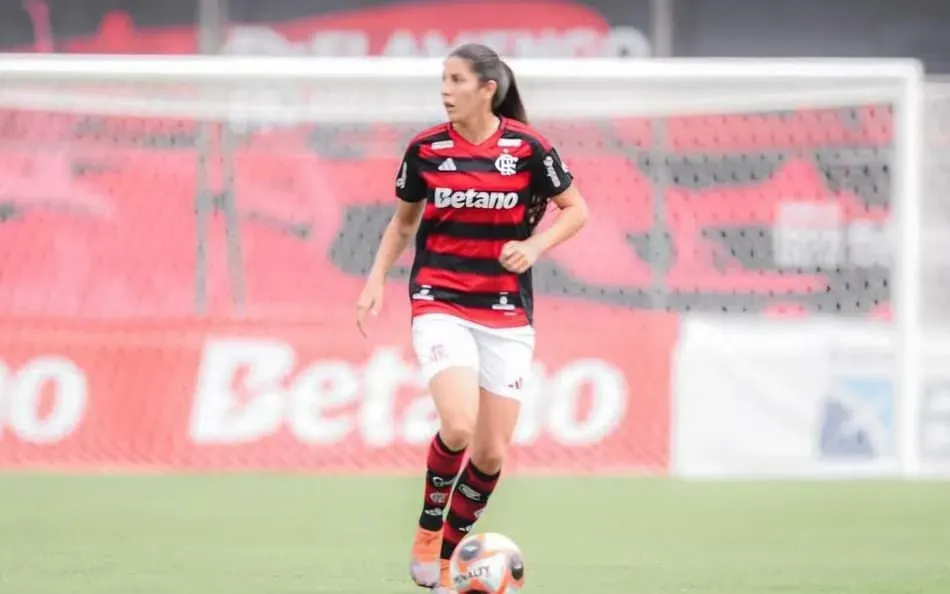 Zagueira, Flávia Mota. Foto: Paula Reis/Flamengo