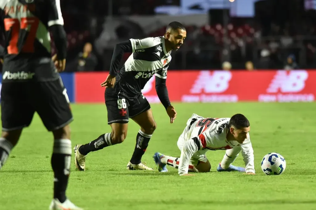 Paulo Henrique jogador do Vasco, durante partida contra o São Paulo – Foto: Jota Erre/AGIF