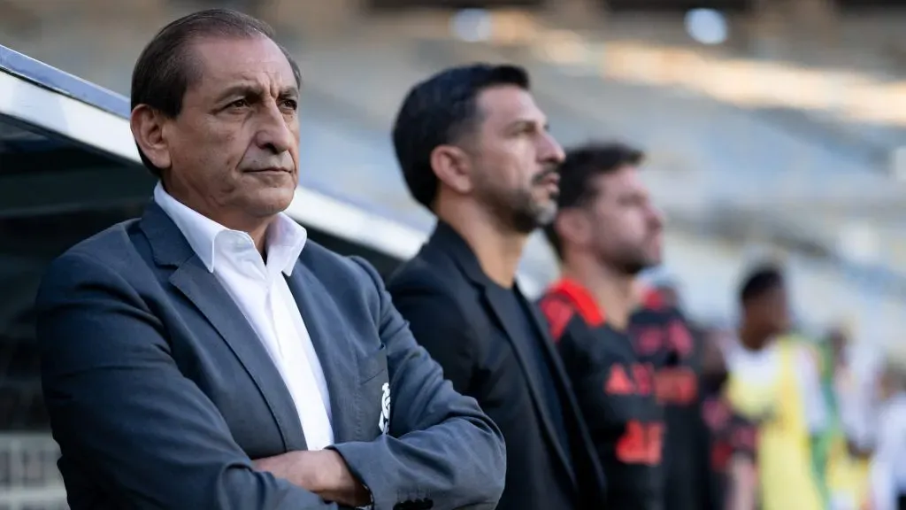 Ramón Díaz, técnico do Inter. Foto: Jorge Rodrigues/AGIF