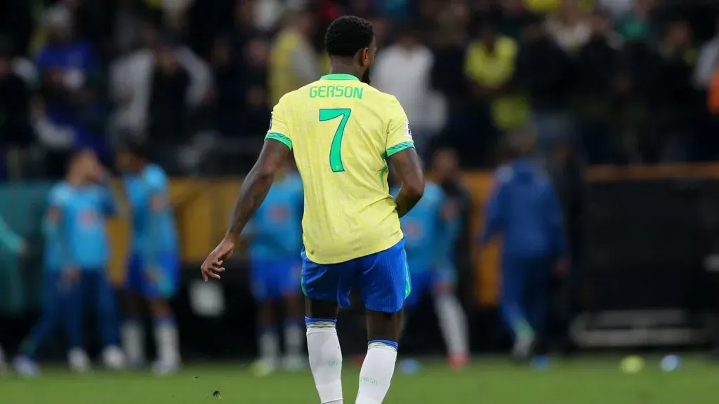 SP – SAO PAULO – 10/06/2025 – ELIMINATORIAS COPA DO MUNDO 2026, SELECAO BRASILEIRA X PARAGUAI – Gerson jogador da Selecao Brasileira durante a partida entre Brasil e Paraguai na Neo Quimica Arena em Sao Paulo (SP), pelas Eliminatorias da Copa do Mundo 2026. Foto: Marlon Costa/AGIF